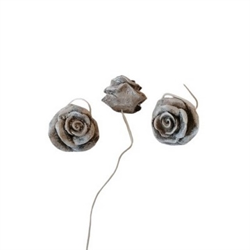 Poly rose 3,5 cm
